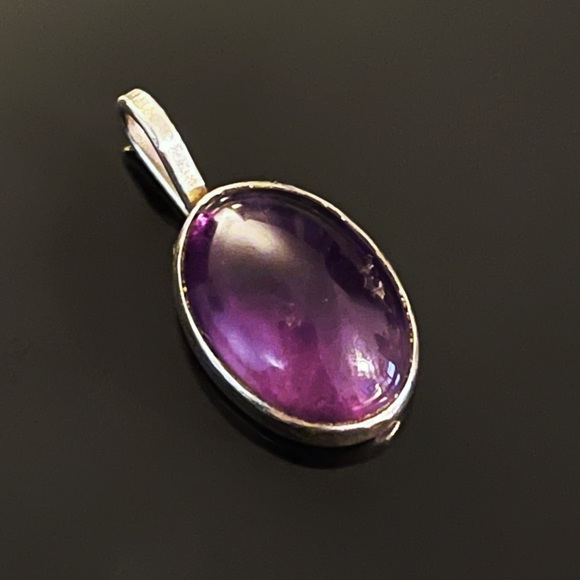 Amethyst Jeans Jewelry - ✨Genuine Natural Amethyst Pendant